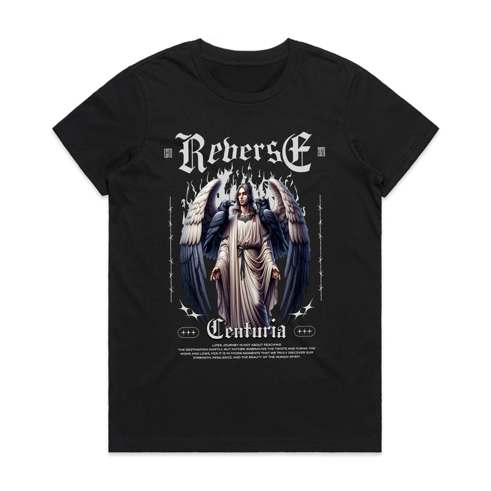 Fallen Grace: Reverse Centuria Angel Tee