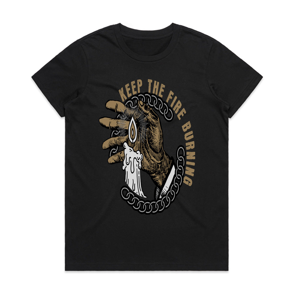 Keep The Fire Burning: Eternal Flame Tee