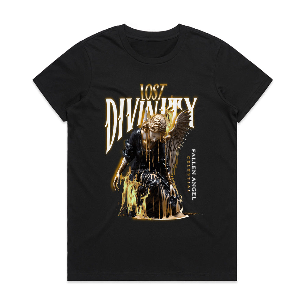Lost Divinity: Fallen Angel Flame Tee