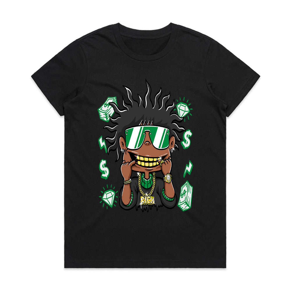 Money Vibes: Rich Flex Cartoon Tee
