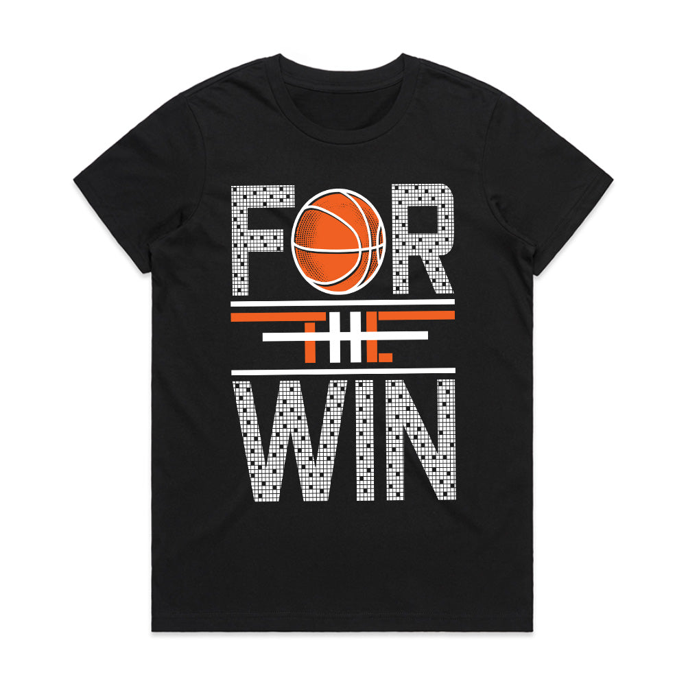 For The Win: Hoop Hustle Basketball Tee