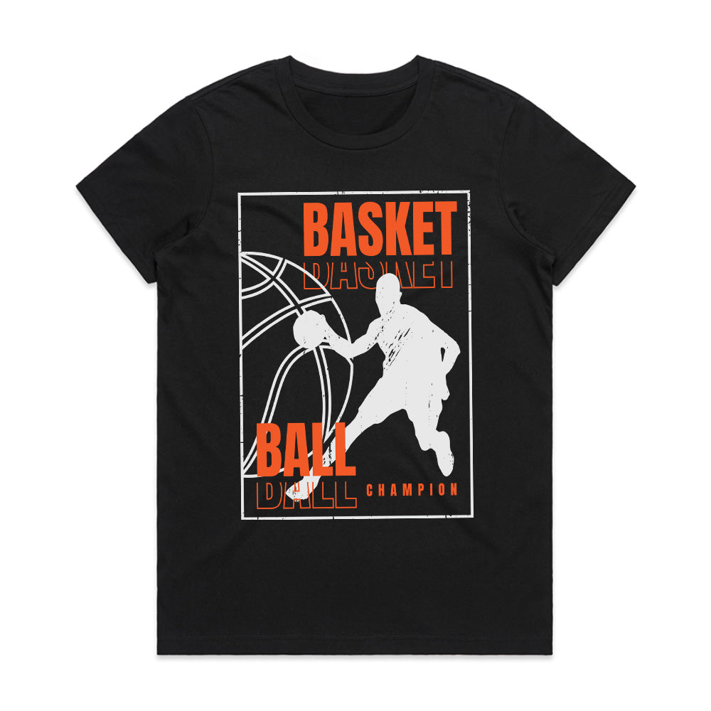 Court Legend: Basketball Champion Tee