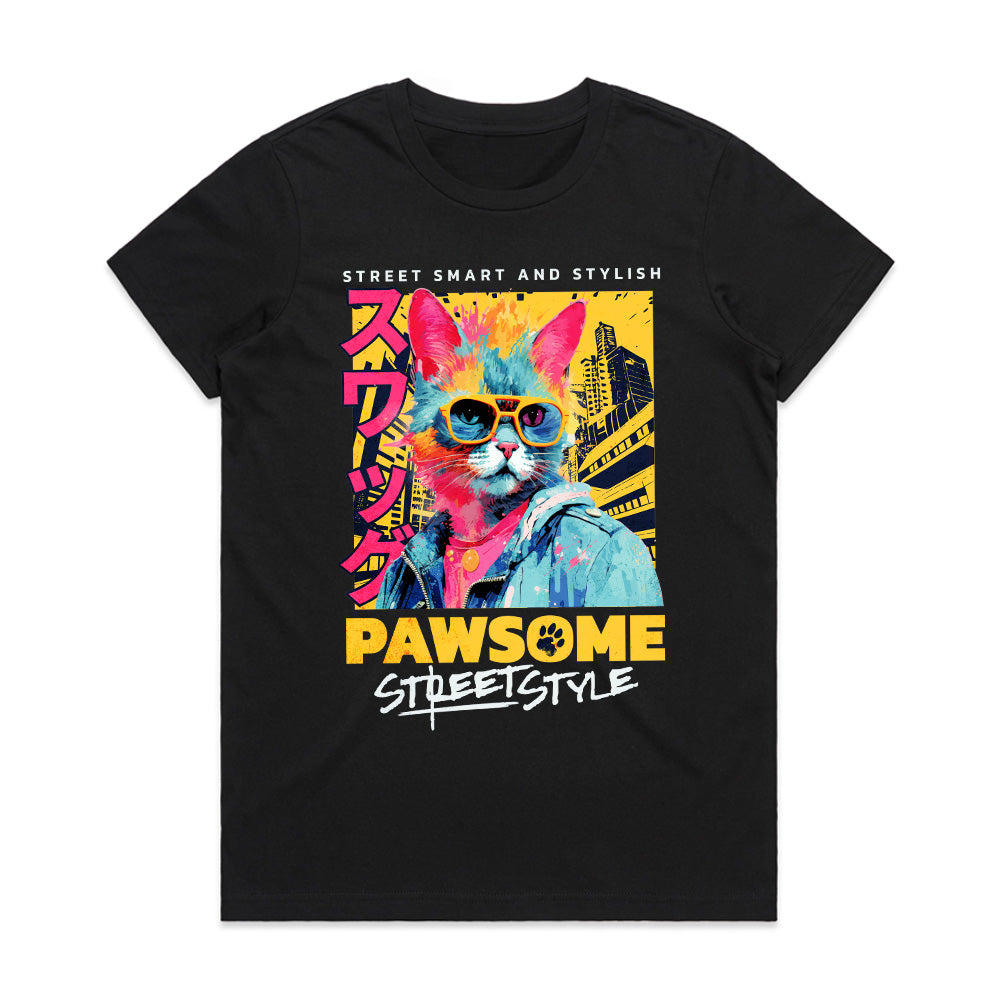 Urban Whiskers: Pawsome Streetstyle Tee