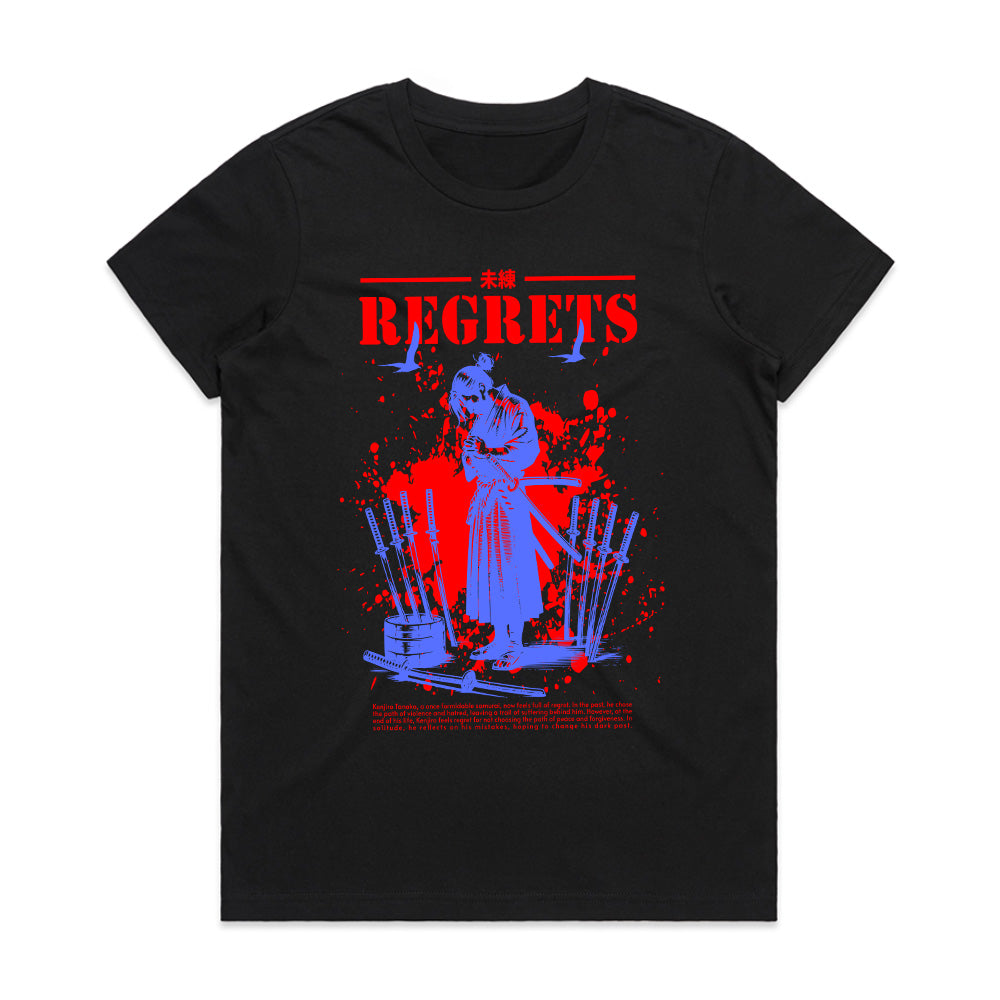 Unspoken Regrets: Samurai's Oath Tee