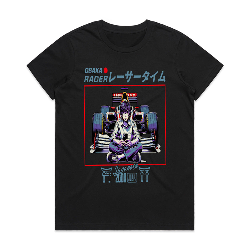 Osaka Racer: Neo-Tokyo Drift Culture Tee