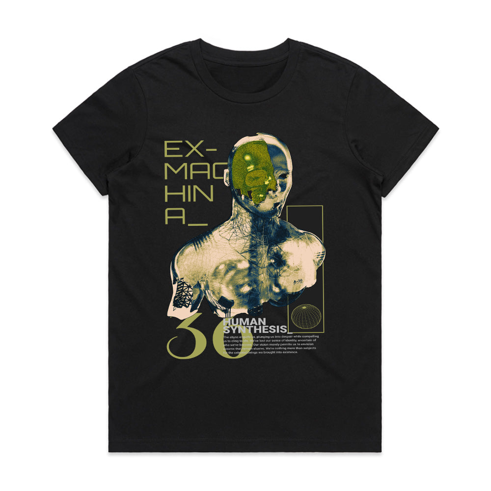 Synthetic Rebirth: Ex Machina Human Synthesis Tee