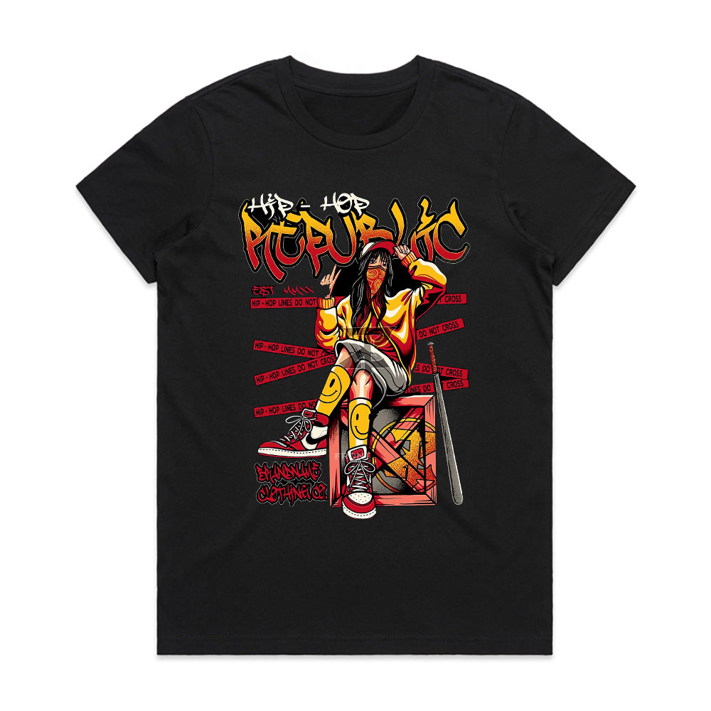 Concrete Queen: Hip-Hop Republic Tee