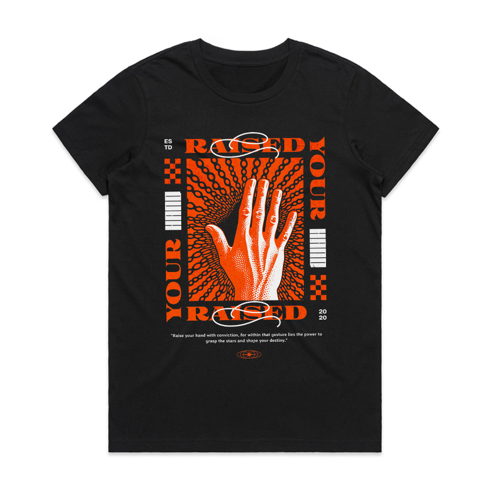 Raise Your Hand: Psychedelic Power Tee