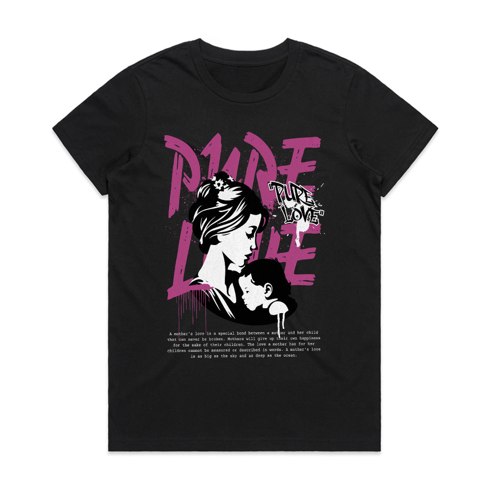 Graffiti Affection: Pure Love Mother-Child Tee