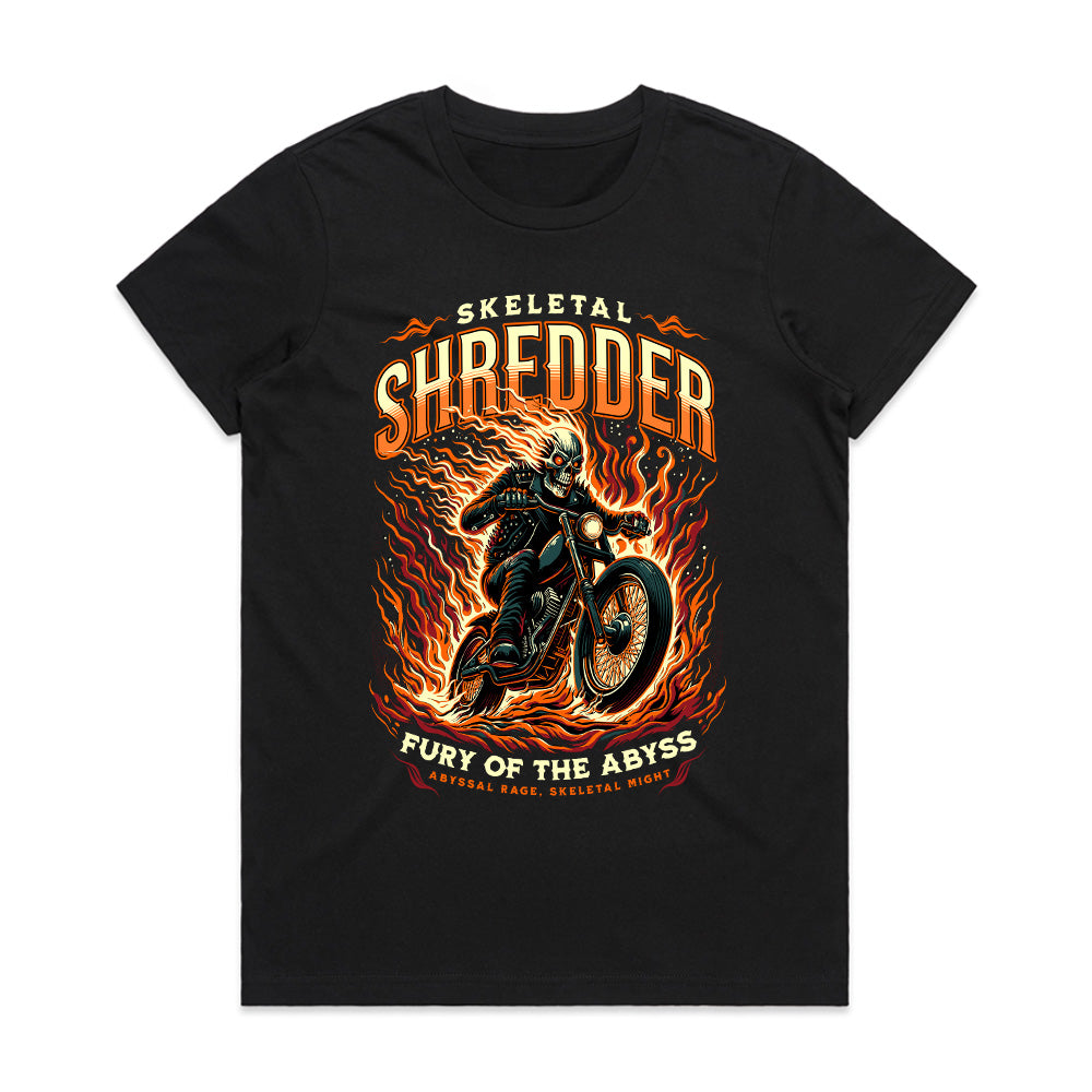 Infernal Rider: Skeletal Shredder Tee
