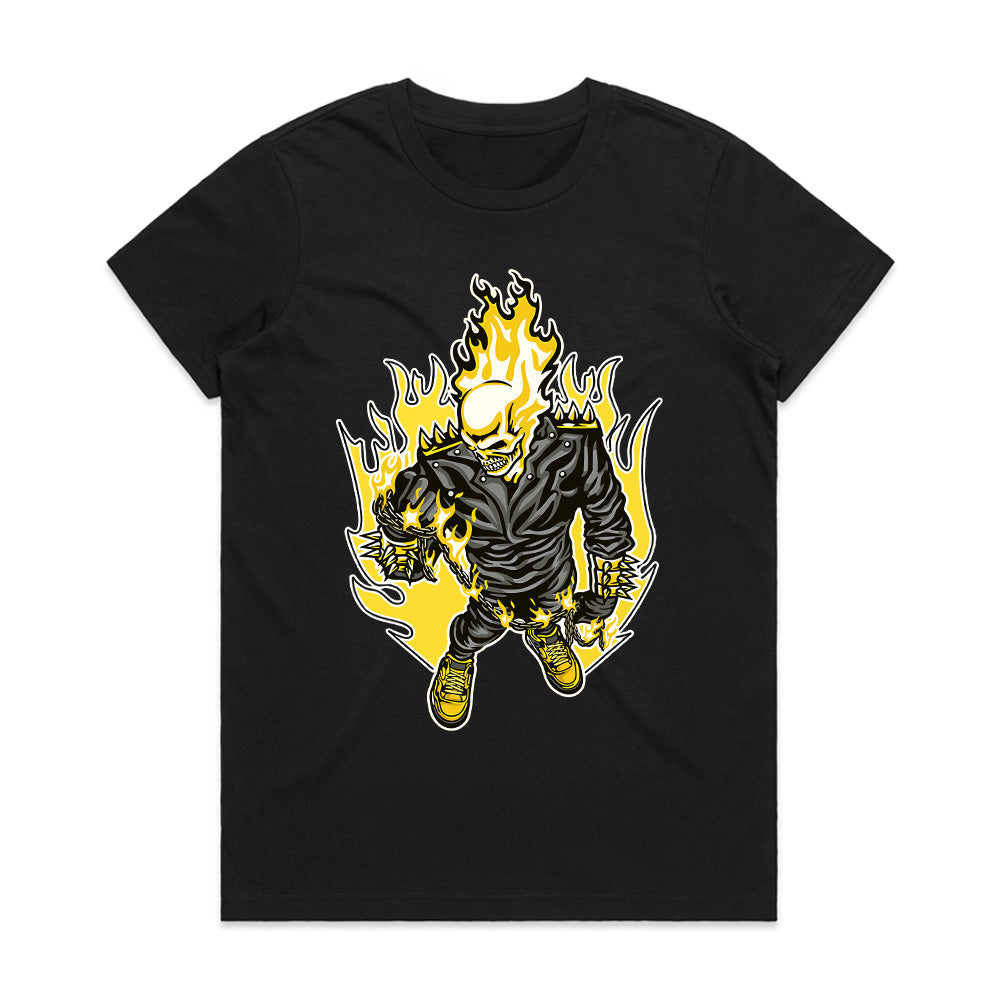 Inferno Rider: Blazing Spirit Skull Tee