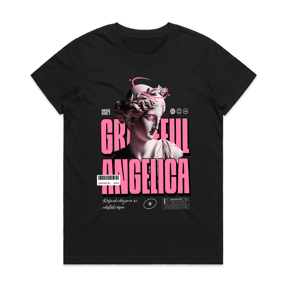 Graceful Angelica: Neo-Classic Vision Tee