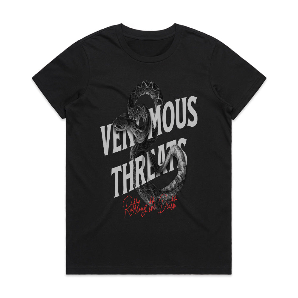 Venomous Threats: Rattling The Death Serpent Tee