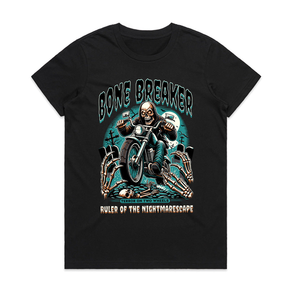 Bone Breaker Biker T-Shirt – Ruler of the Nightmarescape