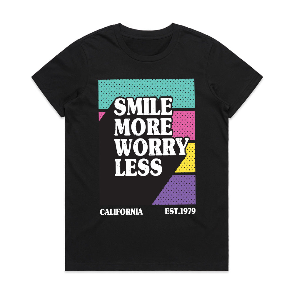 Smile More: Retro California Vibes Tee