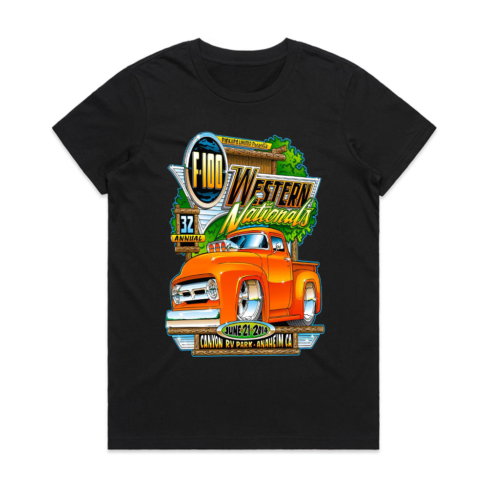 F-100 Western Nationals Classic Truck Event T-Shirt