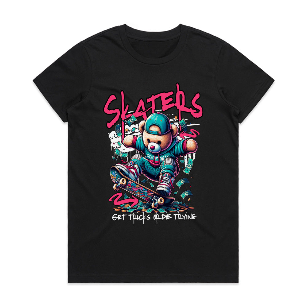 Street Bear Skater: Trick Hustle Tee
