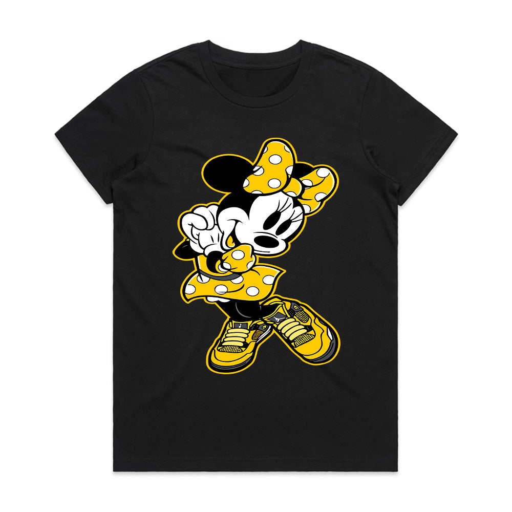 Minnie's Yellow Street Style Tee