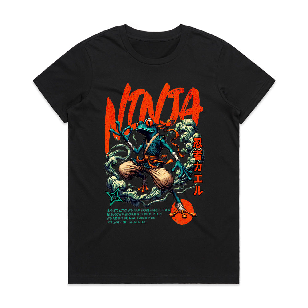 Shadow Leap: Ninja Frog Warrior Tee