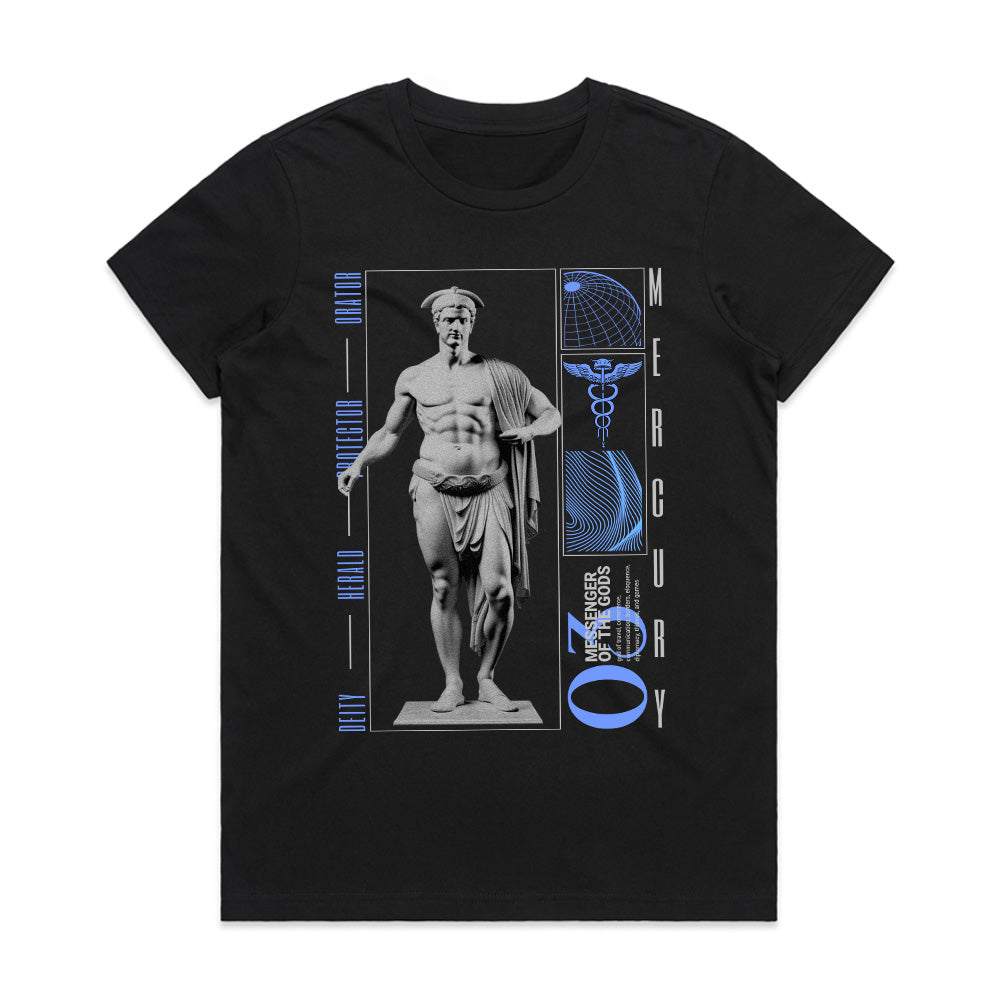 Messenger of the Gods: Mercury Neo-Classic Tee