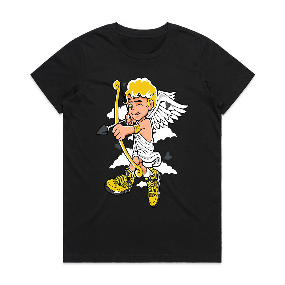 Cupid Kicks: Sneakerhead Angel Tee