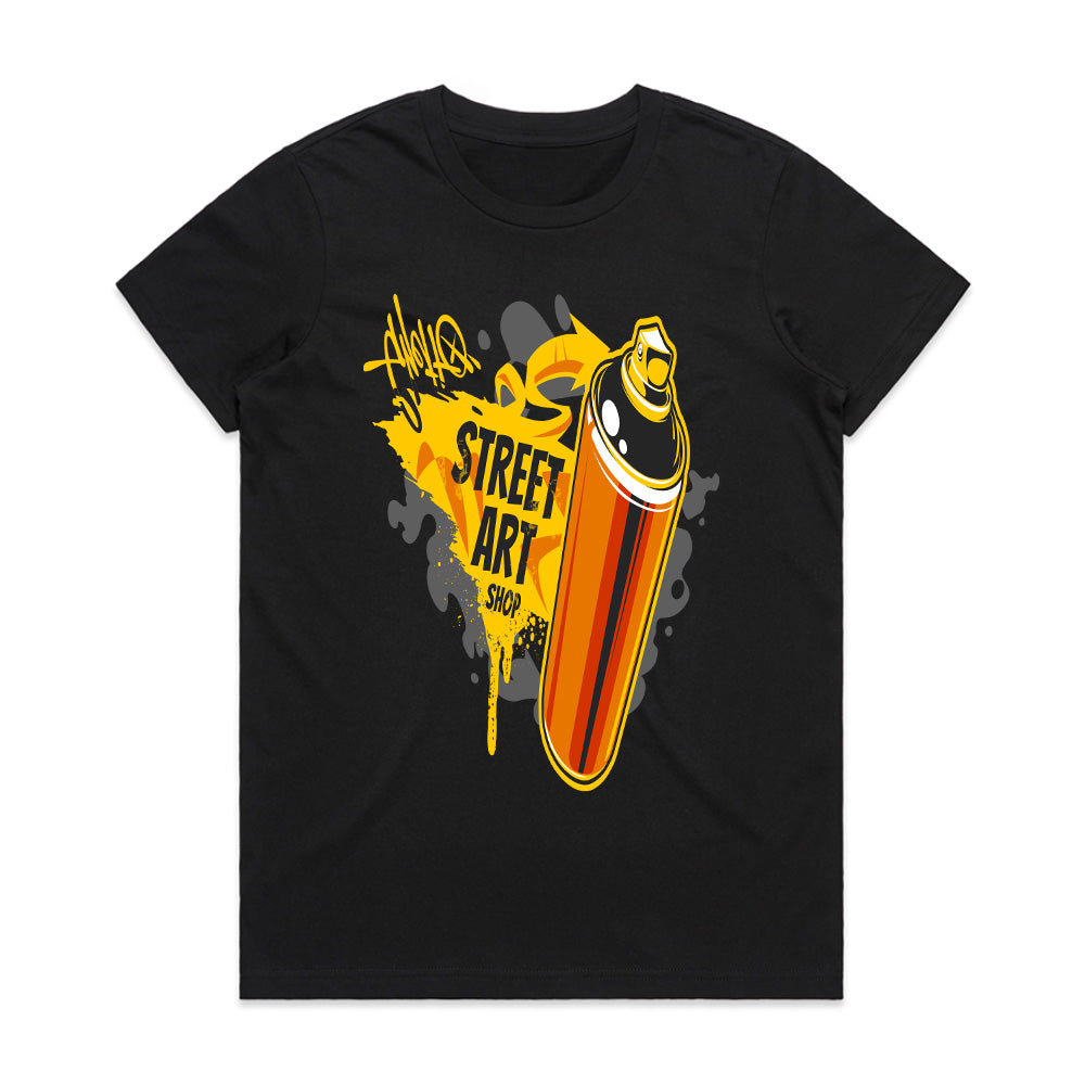 Urban Canvas: Spray Master Street Art Tee