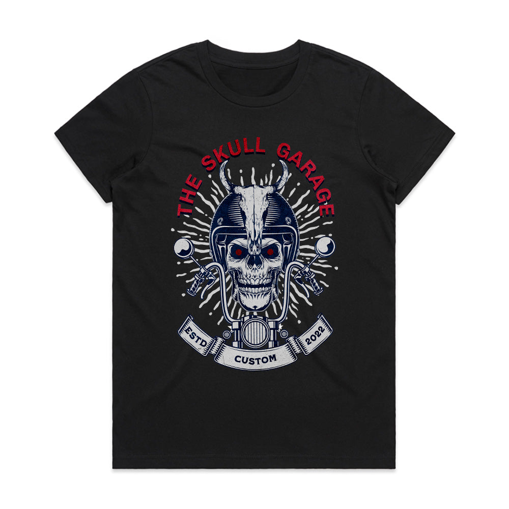 Hell Rider: The Skull Garage Custom Tee