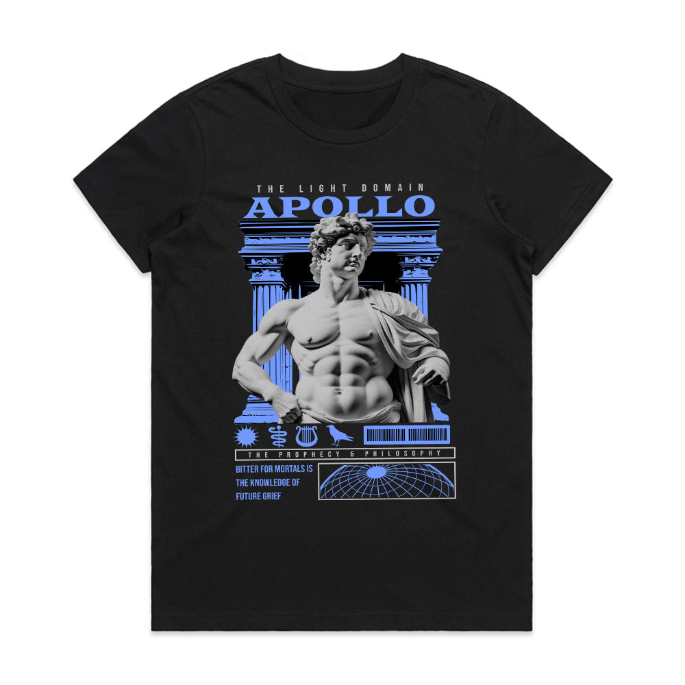 Oracle of Light: Apollo’s Wisdom Tee