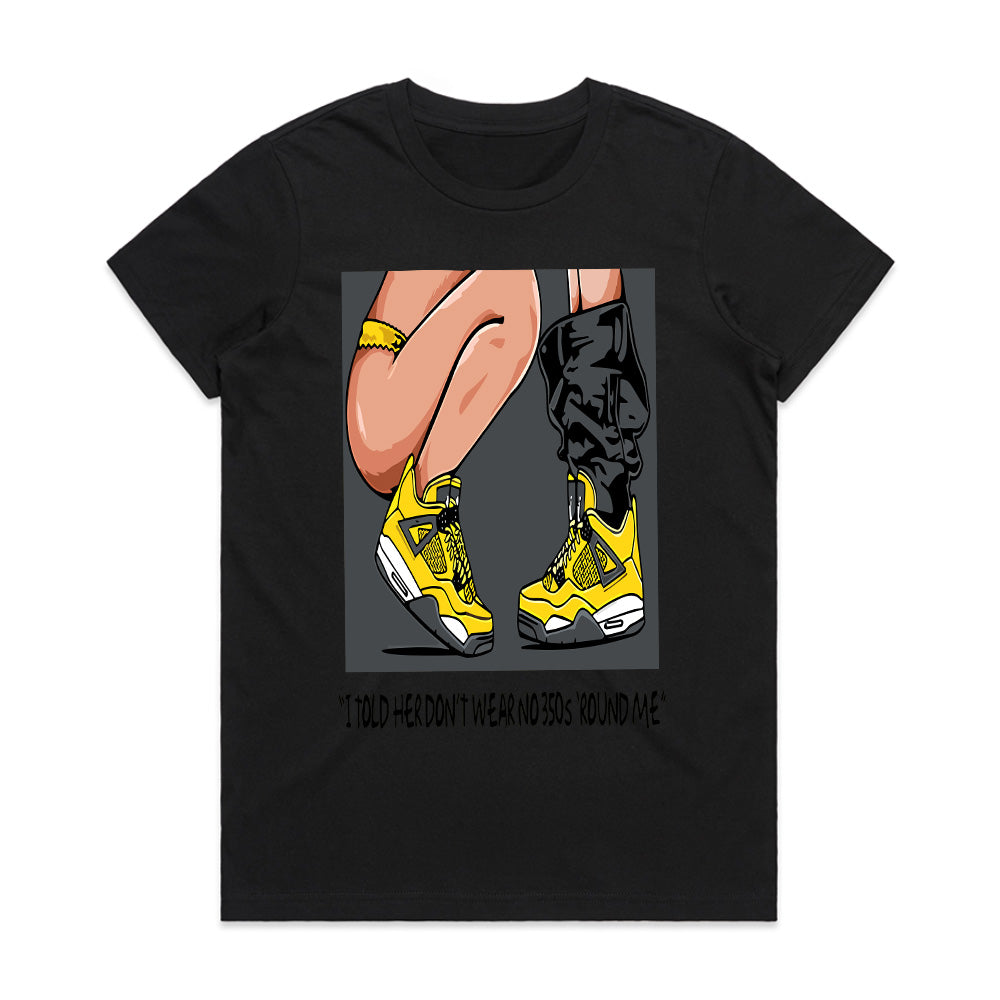 Sneaker Flex: Yellow Heat Tee