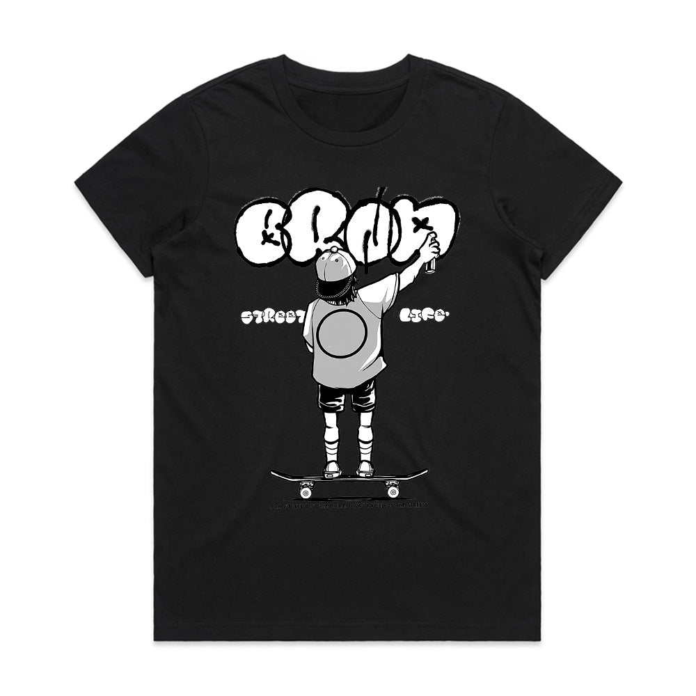 Urban Tagger: Street Life Graffiti Tee
