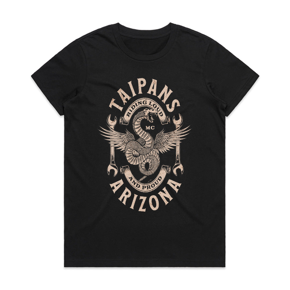 Taipans Arizona MC T-Shirt – Riding Loud and Proud