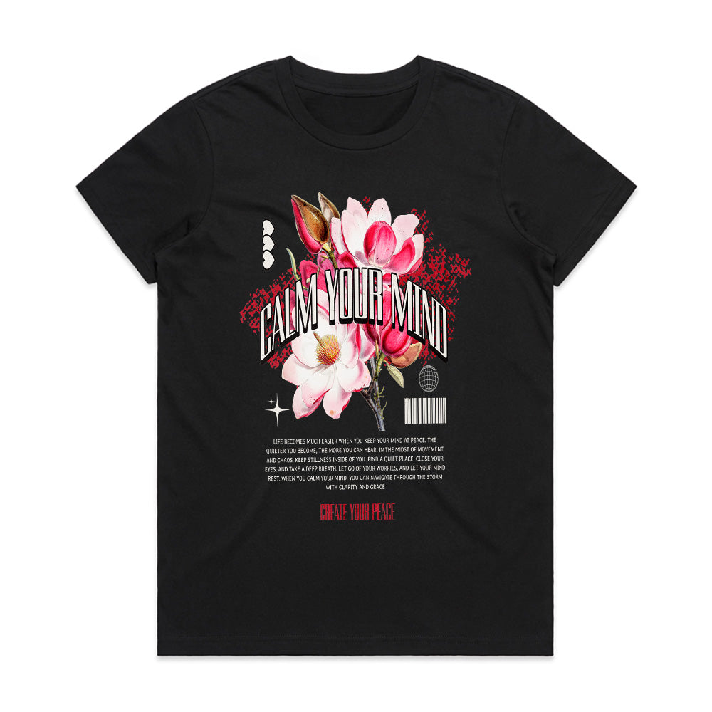 Calm Your Mind: Blossom Serenity Tee