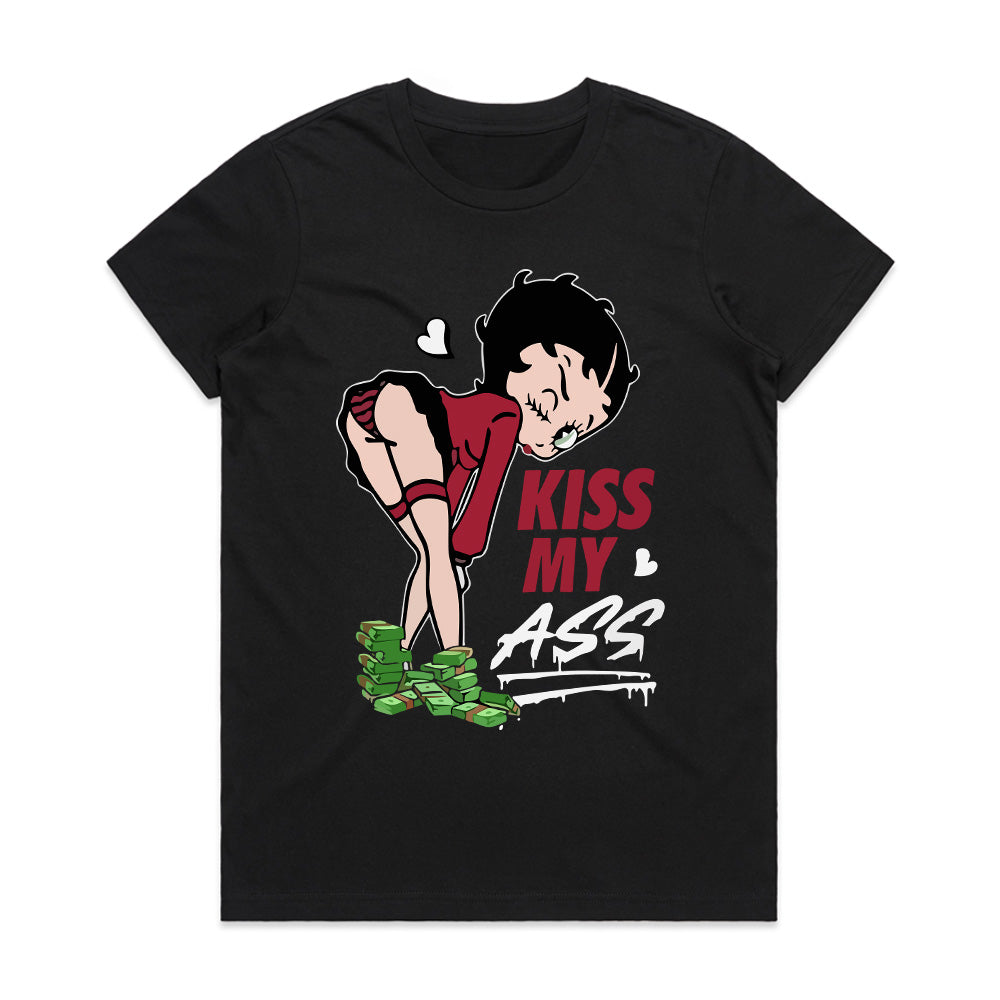 Stacked Attitude: Kiss My Cash Tee