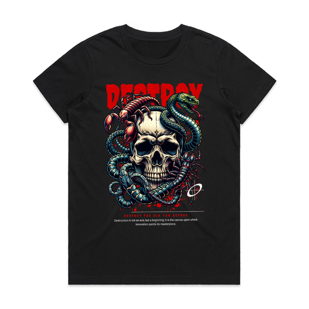 Destroy & Rebuild: Venom Skull Tee