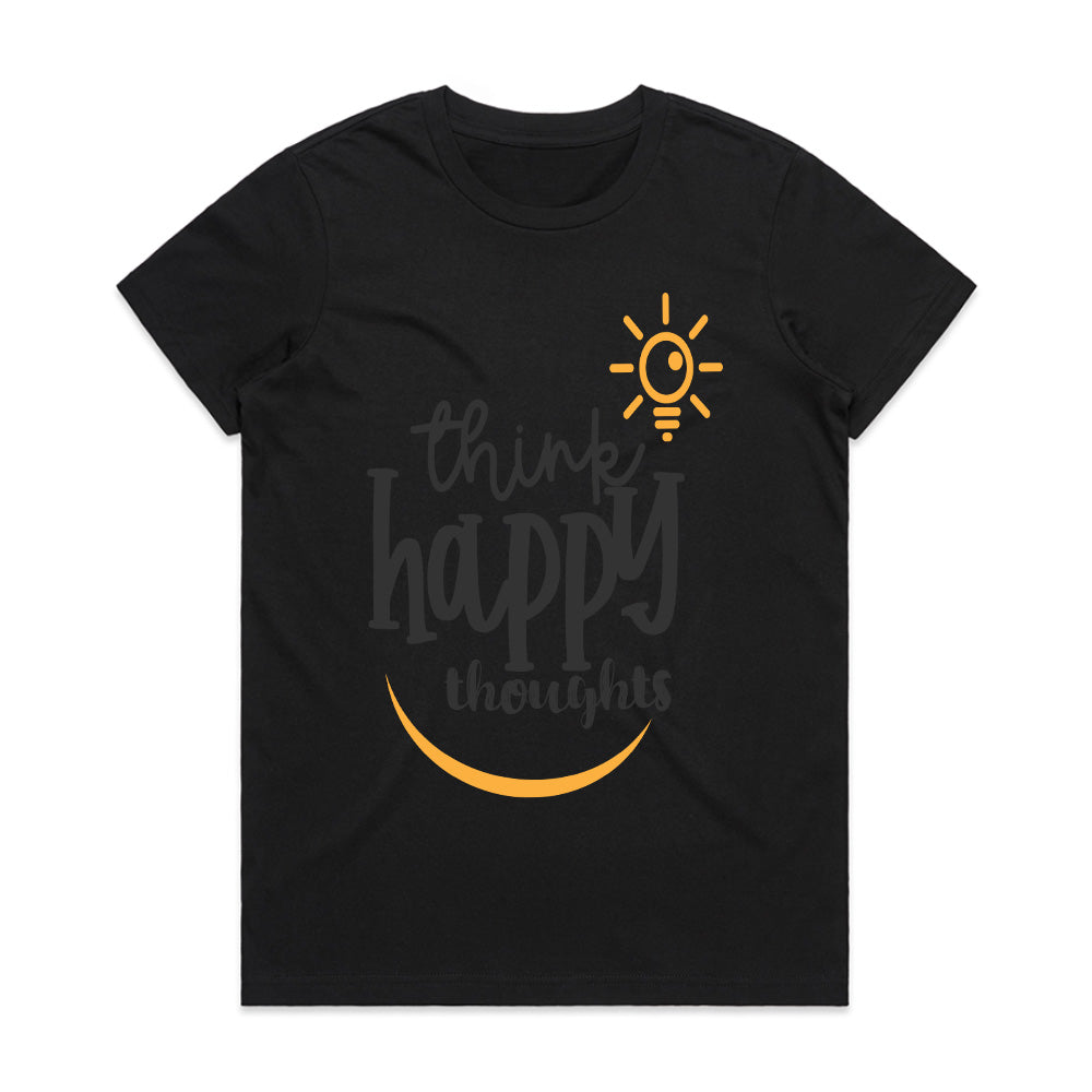 Positive Glow: Think Happy Thoughts Tee