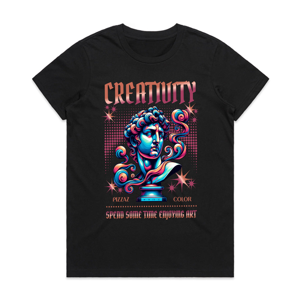 Neon Muse: Creativity Renaissance Tee