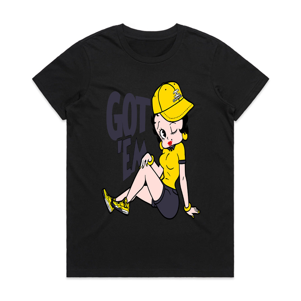 Got 'Em Betty Boop Sneakerhead Tee