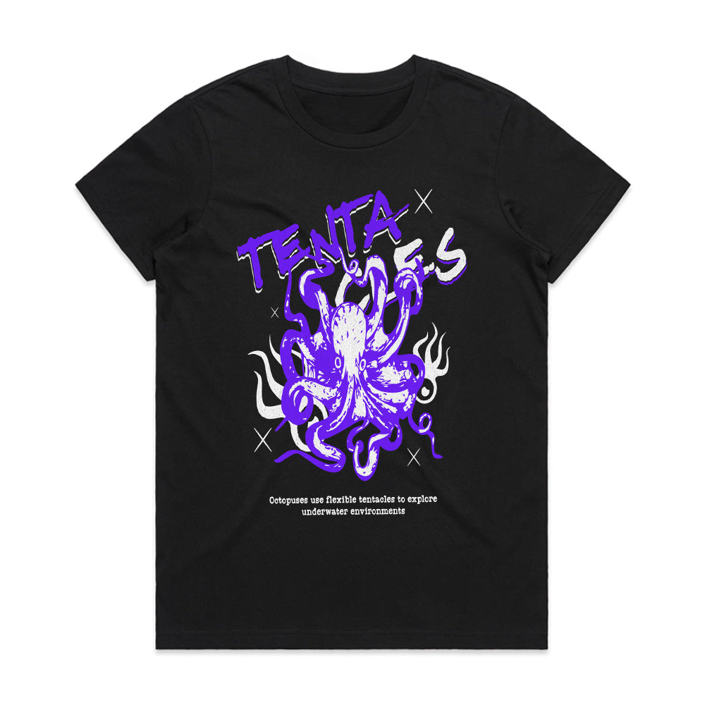 Tentacles of Exploration" Deep Sea Octopus Tee