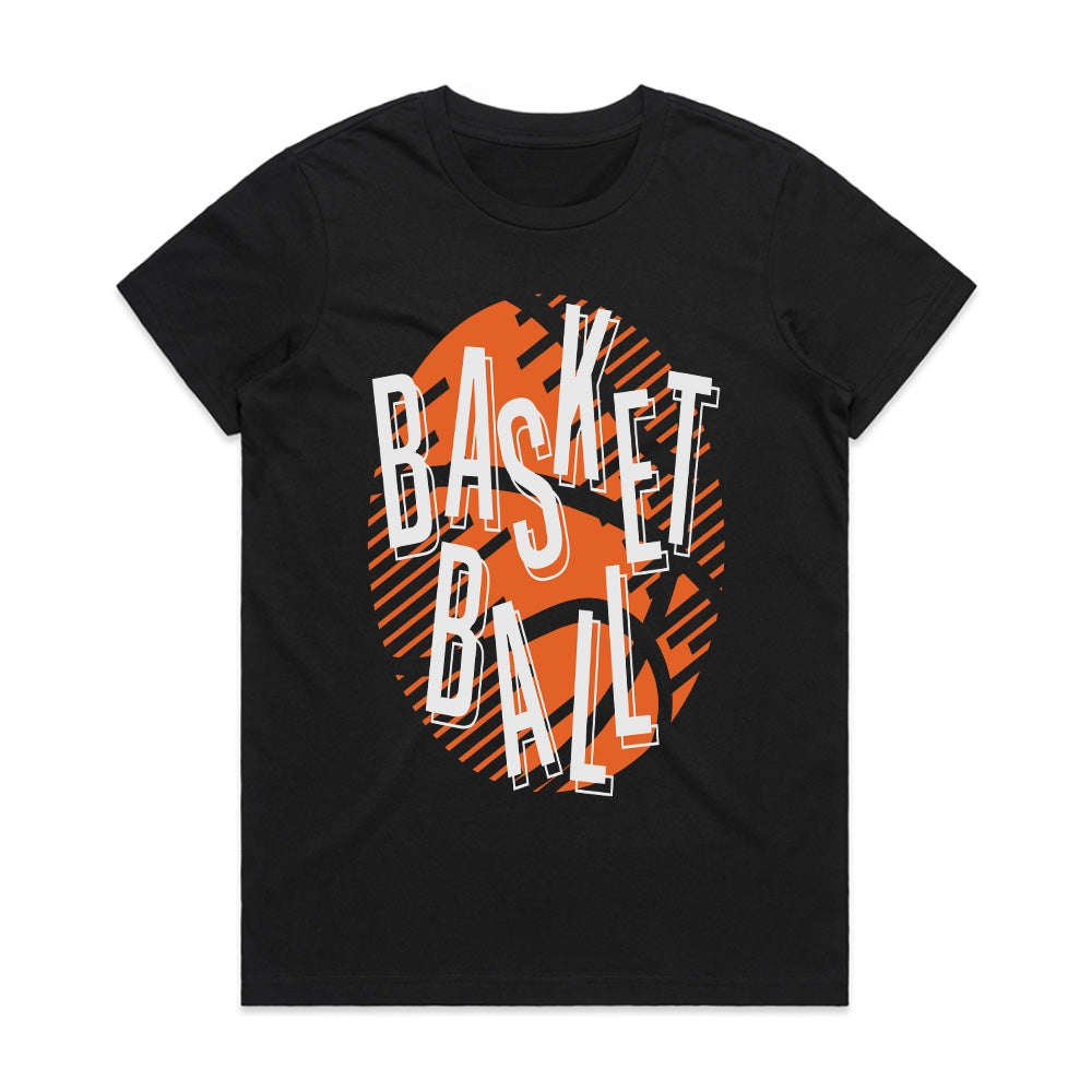 Court Vibes: Retro Basketball Graphic Tee