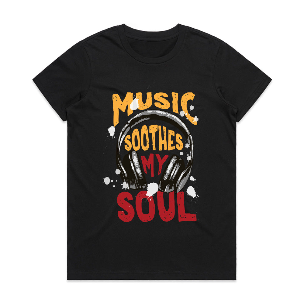Rhythm & Soul: Music Soothes My Soul Graphic Tee