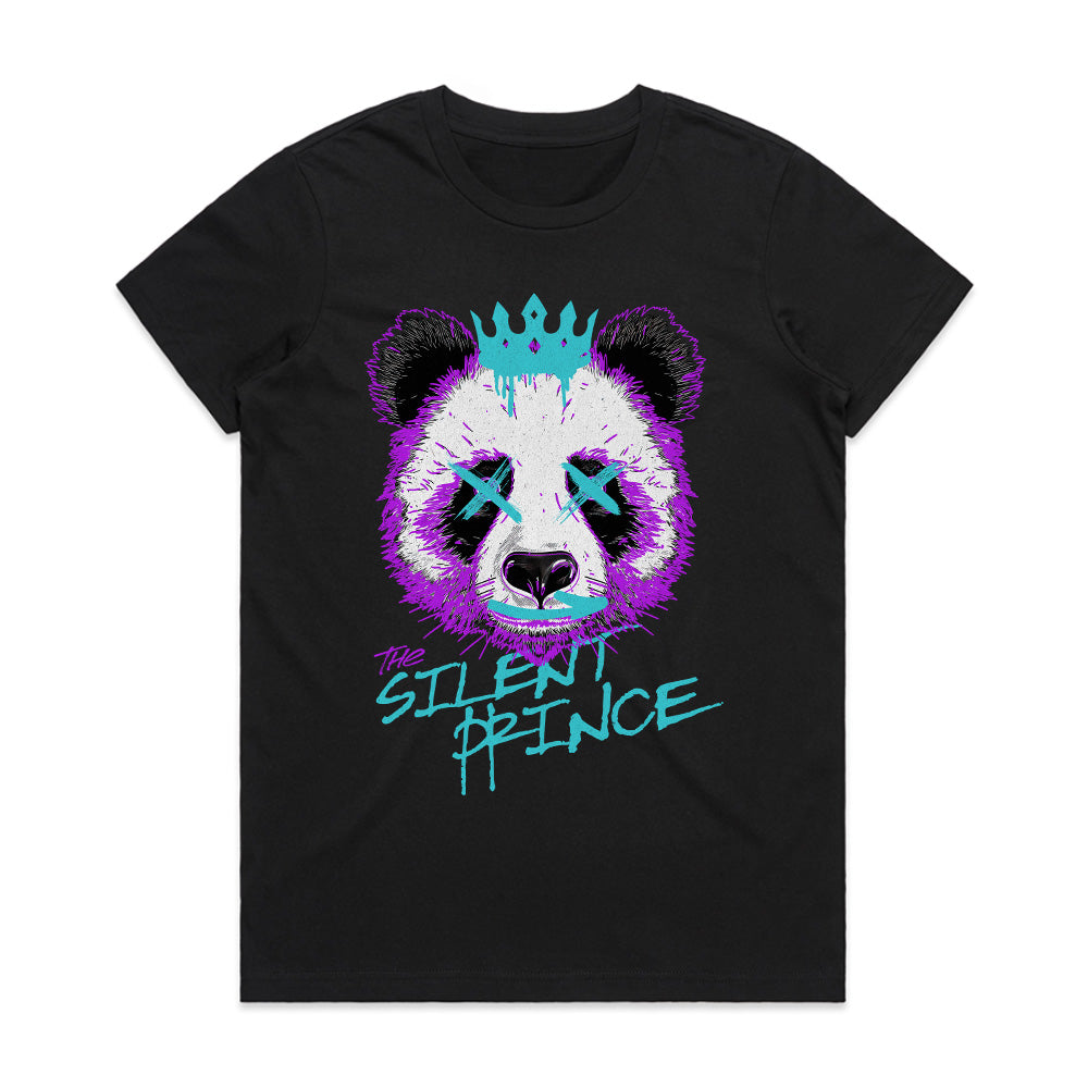 Neon Throne: The Silent Prince Panda Tee