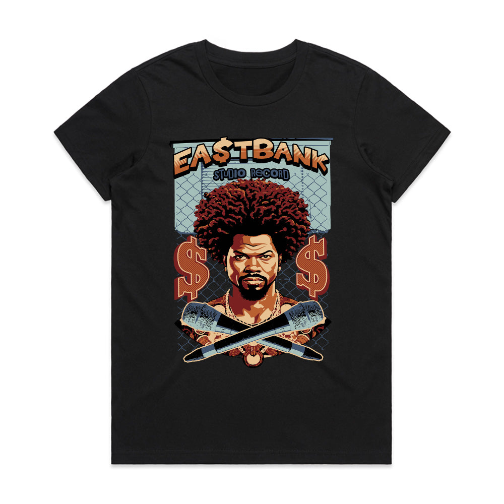 Eastbank Hustle: Urban Mic Legend Tee