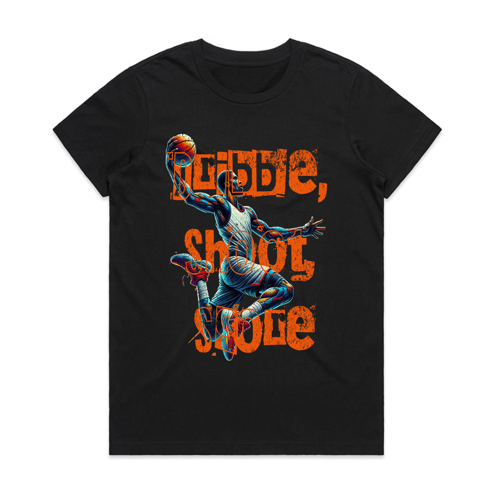 Skyline Slam: Dribble, Shoot, Score Tee