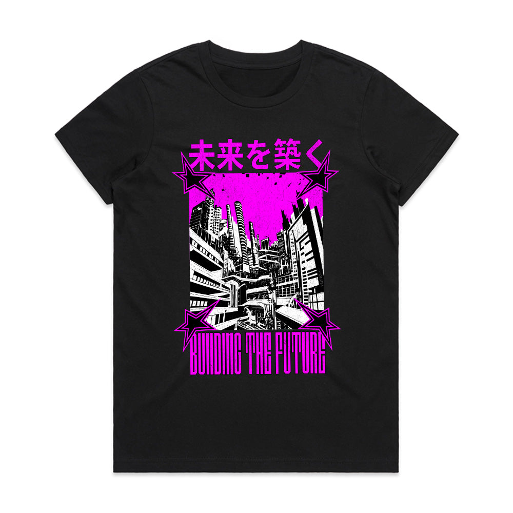 Neo-Tokyo Vision: Building The Future Cyberpunk Graphic