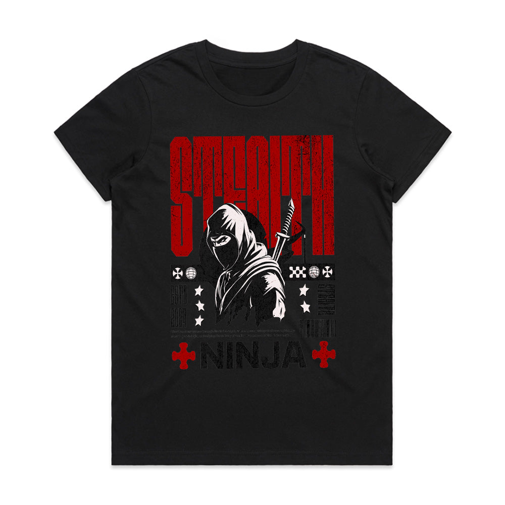 Shadow Stealth Ninja Tee – The Silent Warrior Collection