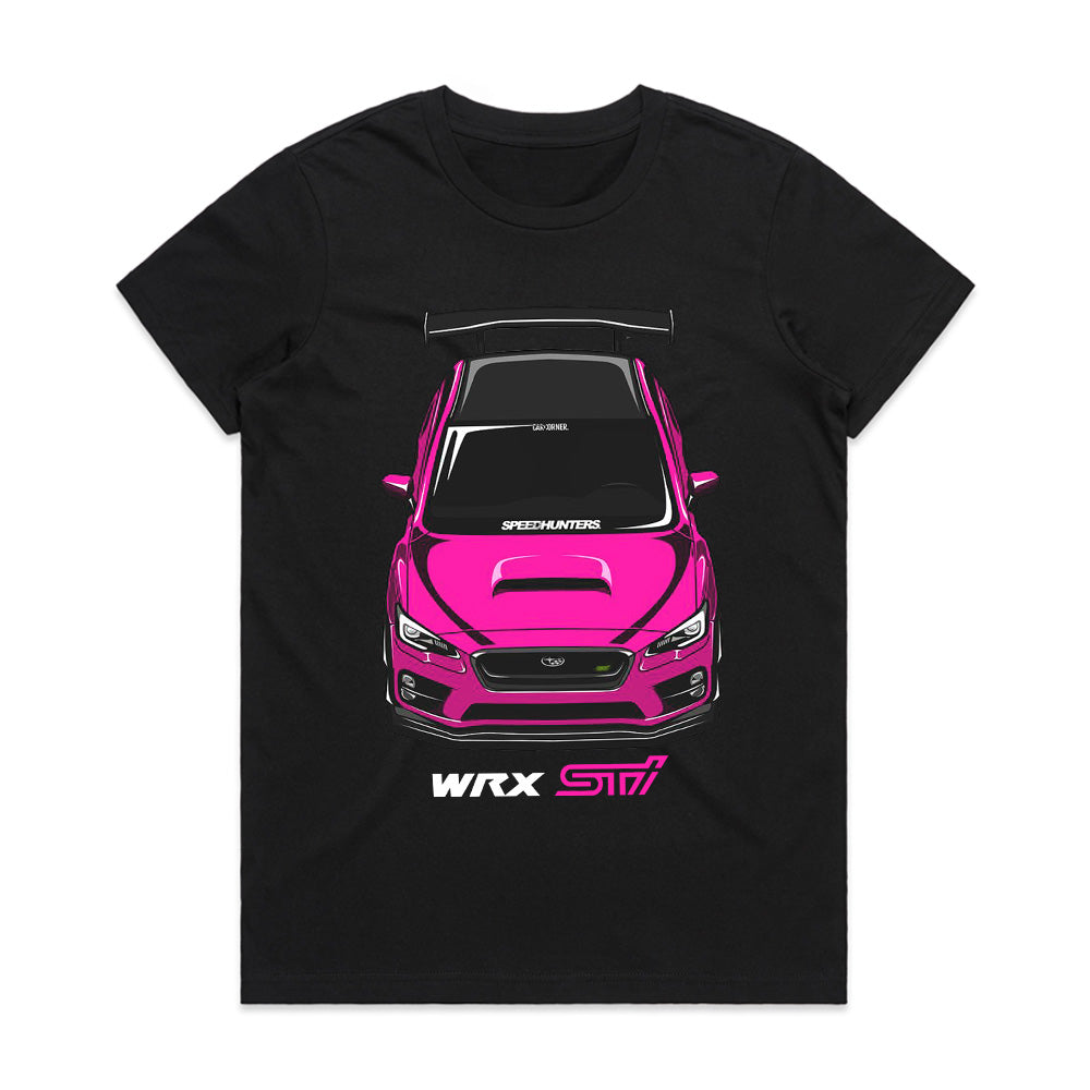 Pink WRX STI Speedhunters Edition T-Shirt – Bold JDM Performance Wear