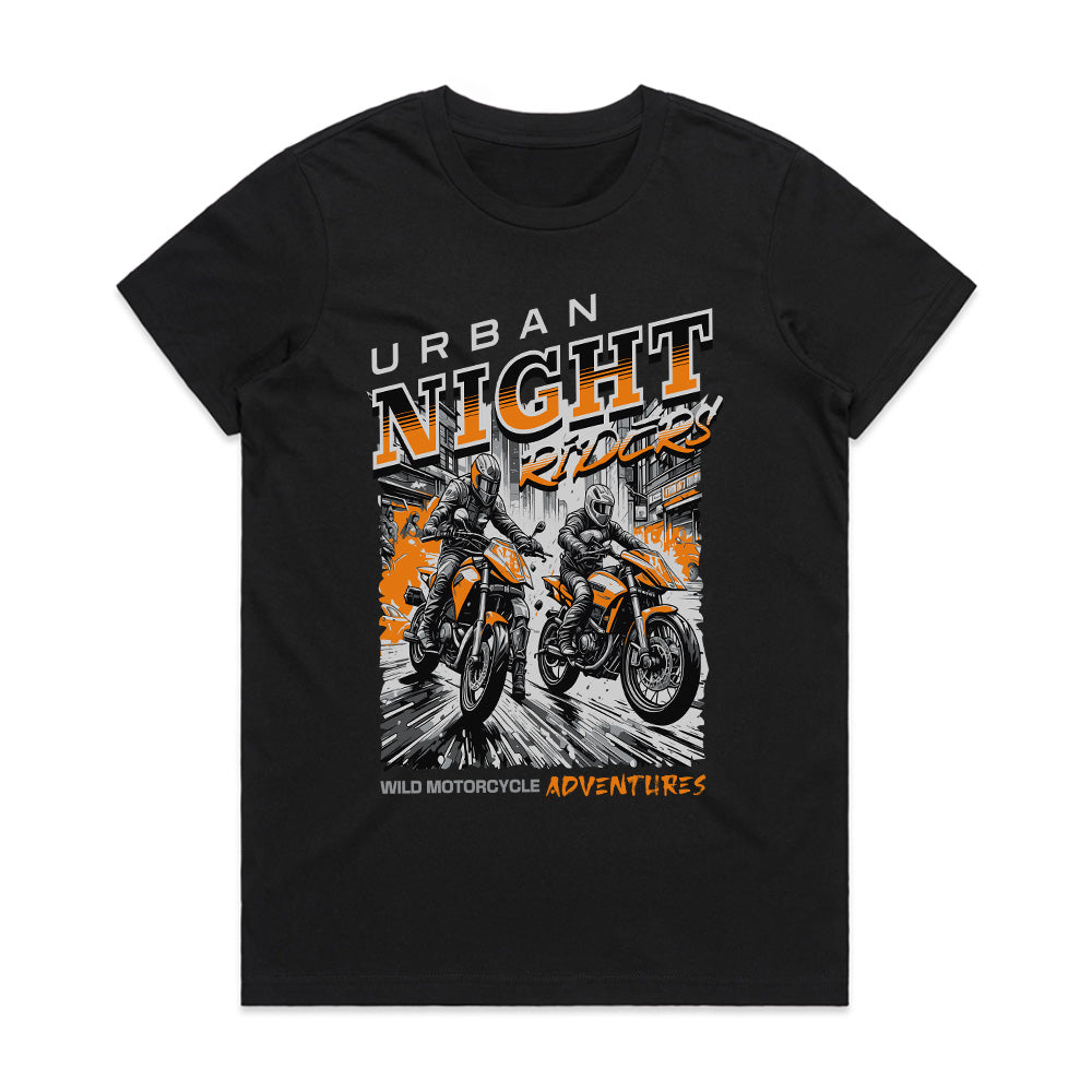 Urban Night Riders T-Shirt – Wild Motorcycle Adventures