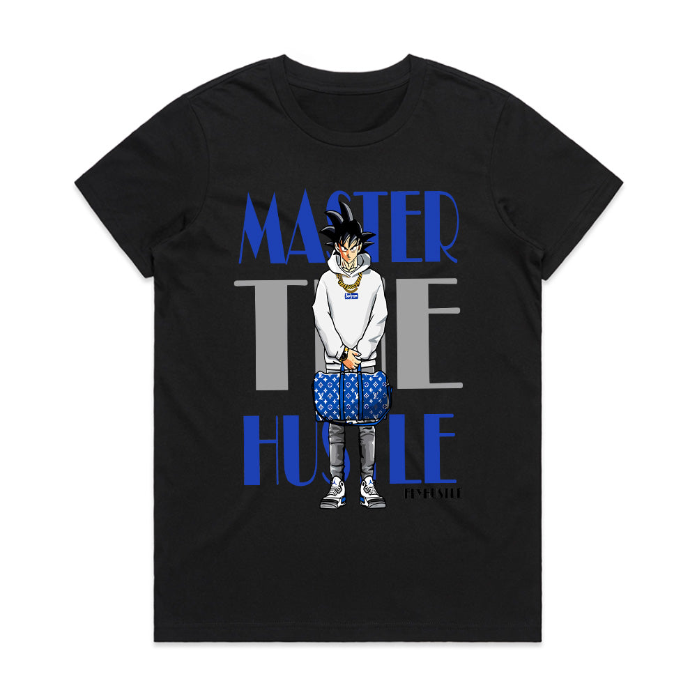 Hustle King Anime Streetwear Tee