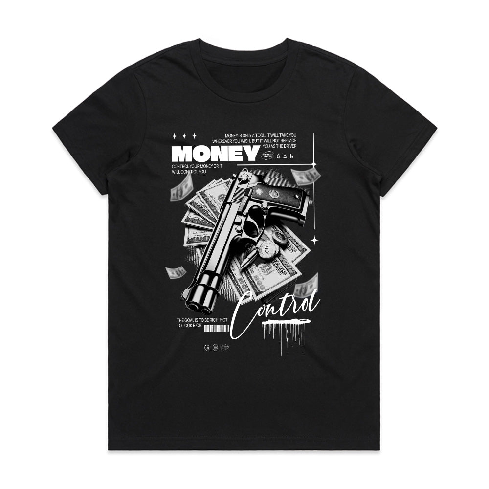 Money Control Statement Tee