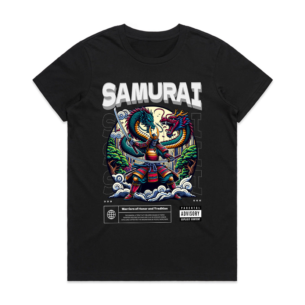 Dragons & Honor Samurai Tee